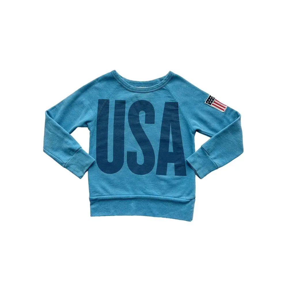 Peek USA Pullover Crew Sweatshirt Size 4/5